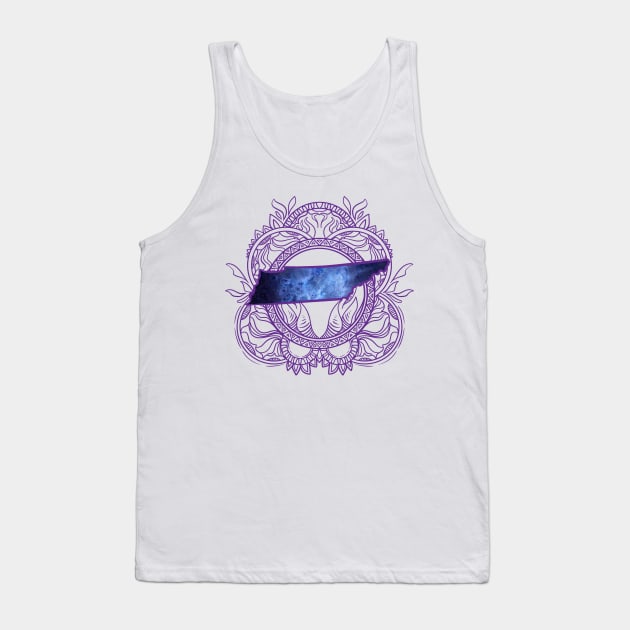 Tennessee Mandala Tank Top by Manfish Inc.